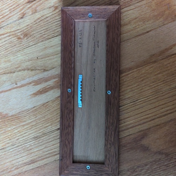 Framed original art painting "Thumbster" by Stephen Florimbi - Picture 6 of 9